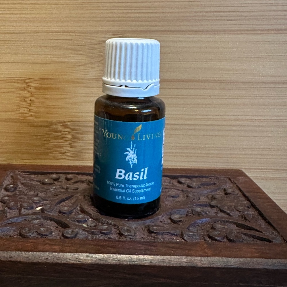 NEW - Young Living Basil Essential Oil